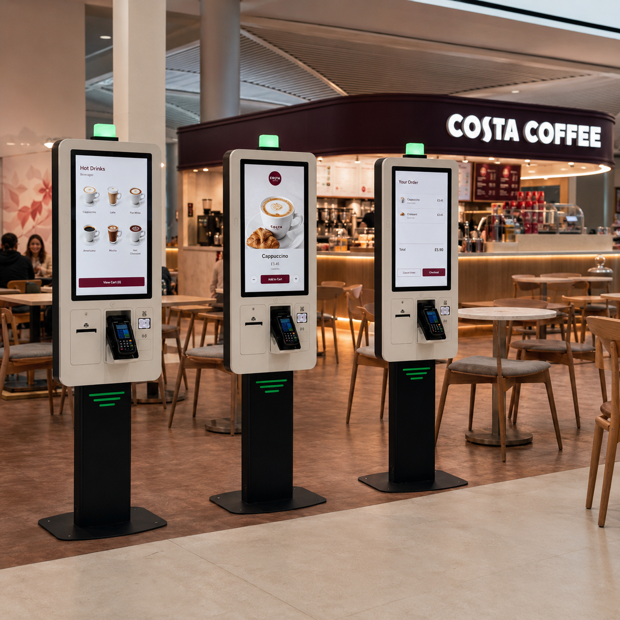 Costa Coffee Self Order Projekt