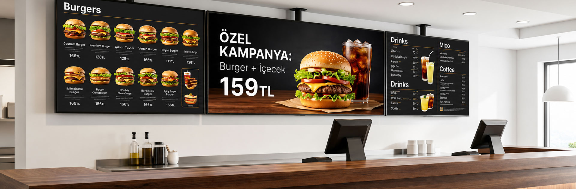 Menuboard Ekranlar